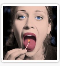 Pop Art Portrait - Fiona Apple Sticker
