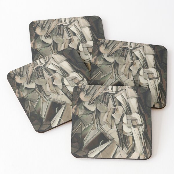 Item preview, Nude Descending A Staircase No. 2 - Marcel Duchamp - 1912 designed and sold by warishellstore.