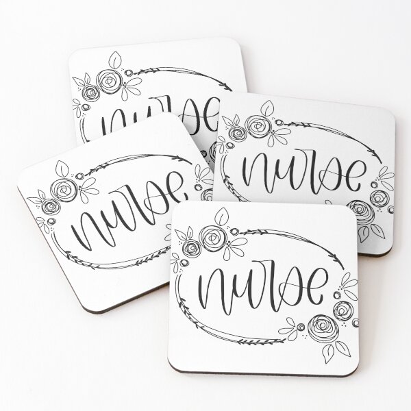 Item preview, Nurse Sticker designed and sold by erinslettering.