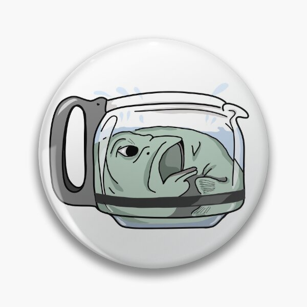 Aperçu de l'œuvre Adore You Fish dans une carafe à café créée et vendue par Sharilea.