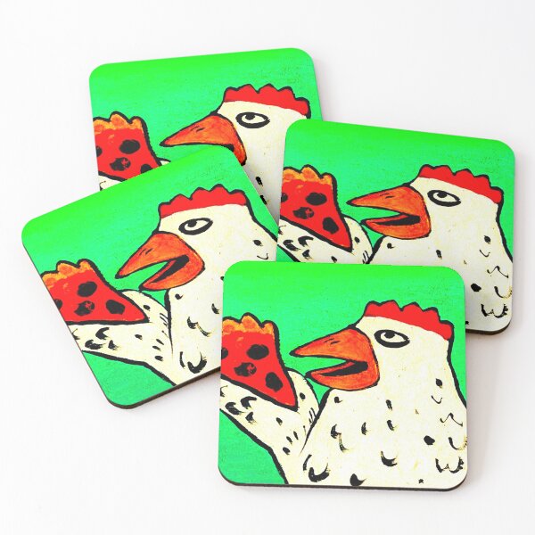 Item preview, CHICKEN WITH PIZZA designed and sold by paulvolker.