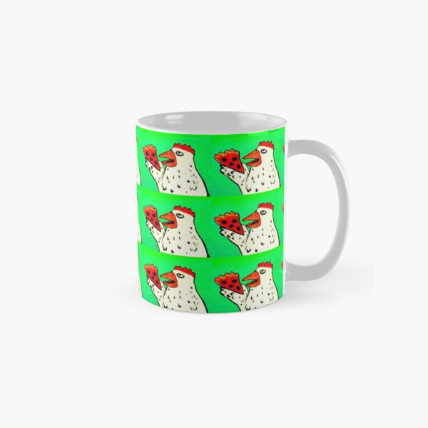 CHICKEN WITH PIZZA Classic Mug