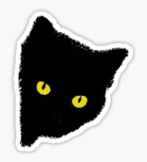 Black Cat Sticker