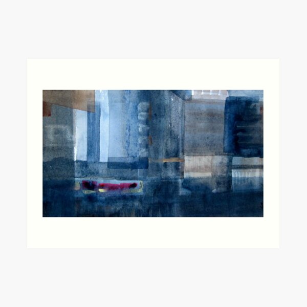 City night Art Print