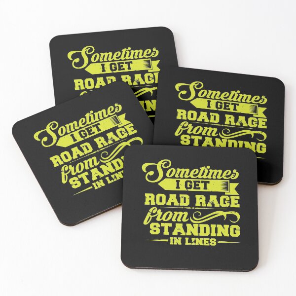 Item preview, I Get Road Rage from Standing in Lines designed and sold by friendlyspoon.