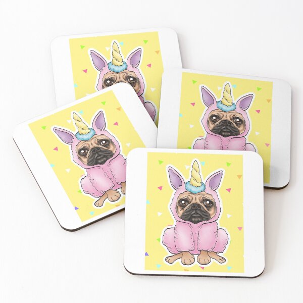Item preview, Pug Unicorn designed and sold by beatrizcote.