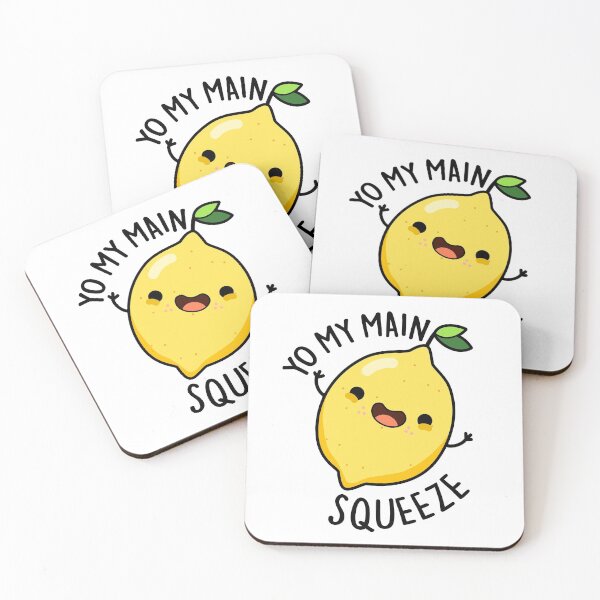 Item preview, Yo My Main Squeeze Funny Lemon Puns  designed and sold by punnybone.