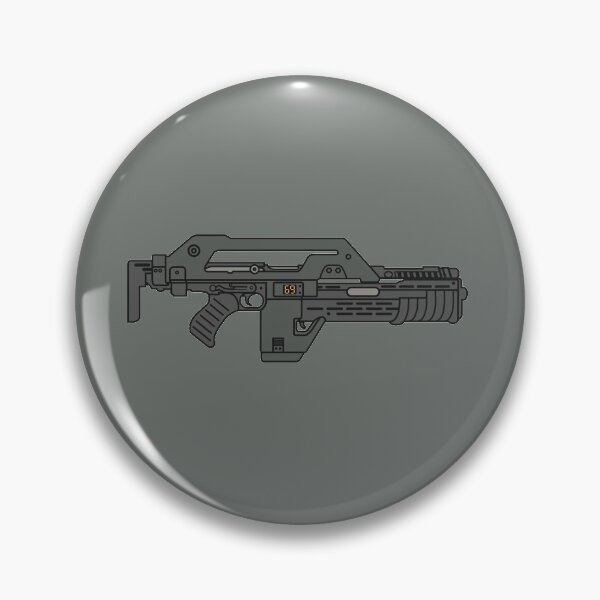 Item preview, Pulse Rifle Aliens designed and sold by Stayfrostybro.