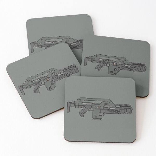 Item preview, Pulse Rifle Aliens designed and sold by Stayfrostybro.
