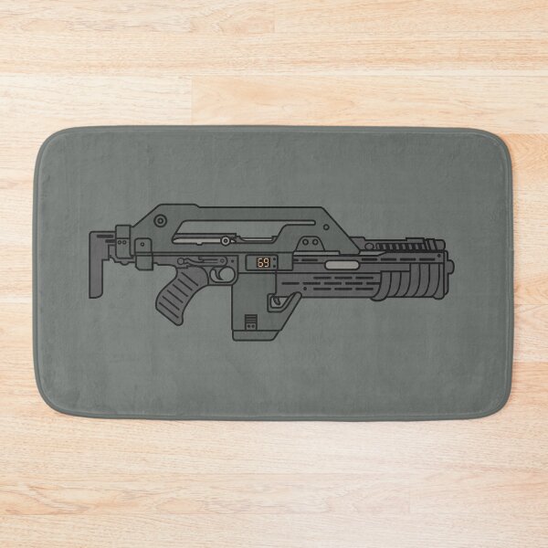 Item preview, Pulse Rifle Aliens designed and sold by Stayfrostybro.