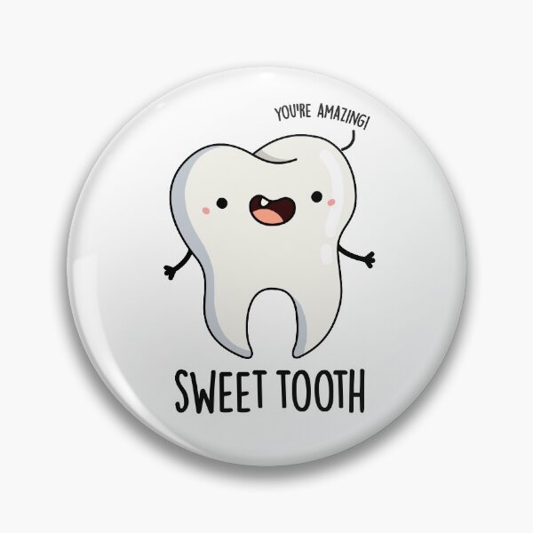 Item preview, Sweet Tooth Funny Dental Puns  designed and sold by punnybone.