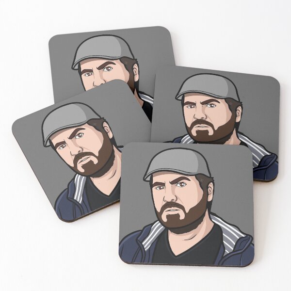 Item preview, Impractical Jokers - Quinn - Cool Comical Design Illustrator designed and sold by WaltTheAdobeGuy.