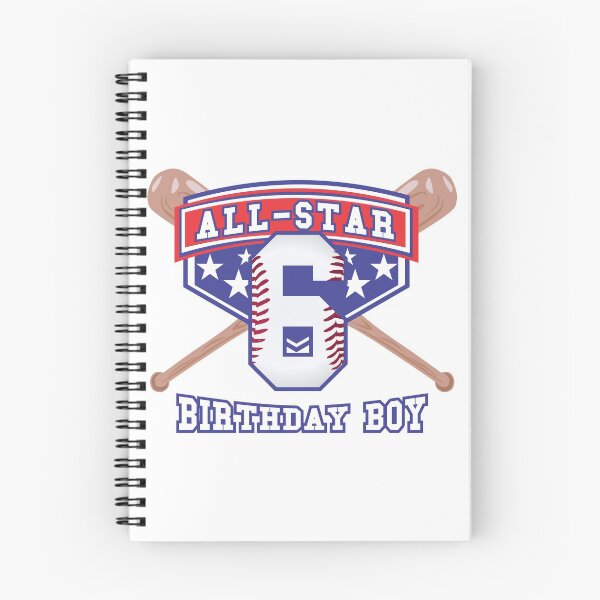 Item preview, Youth Player All Star 6th Birthday Baseball Boy designed and sold by PMDConcepts.