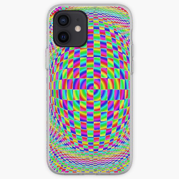 Optical Illusion, Visual Illusion, Cognitive Illusions,  iPhone Soft Case