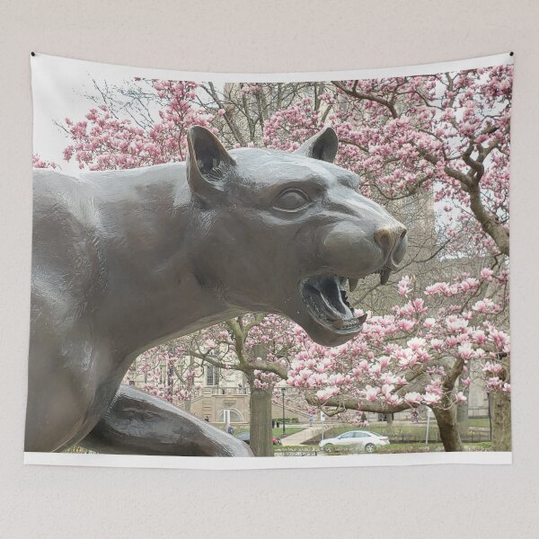 Item preview, Pitt Panther and the Cathedral of Learning in the Spring 5A designed and sold by LJSparvero.
