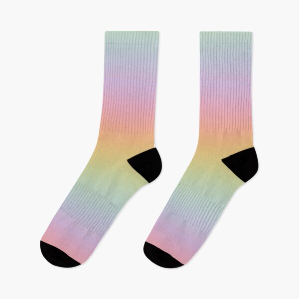 Aperçu de l'œuvre Ombré arc-en-ciel pastel créée et vendue par MoCraftsCo.