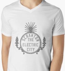 Scranton - Fleur-de-lis Men's V-Neck T-Shirt