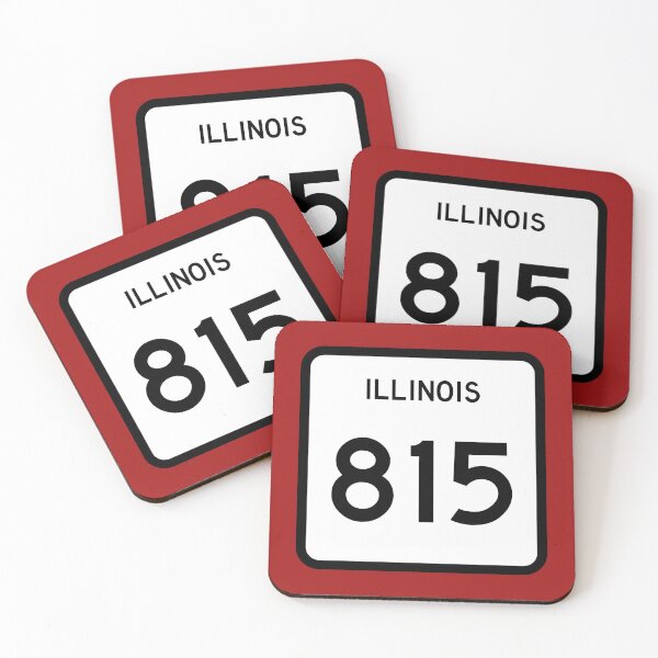 Item preview, Illinois State Route 815 (Area Code 815) designed and sold by SRnAC.