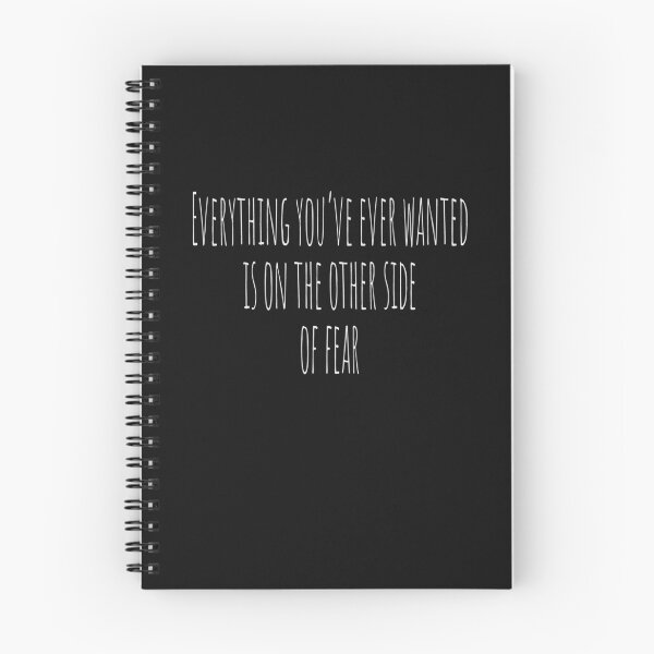 Item preview, Everything you’ve ever wanted is on the other side of fear designed and sold by walidsam07.