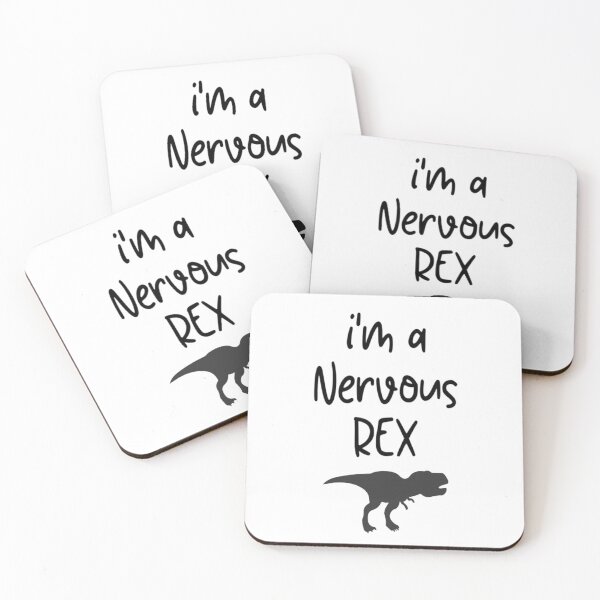 Item preview, I'm A Nervous Rex designed and sold by CatMonkStudios.