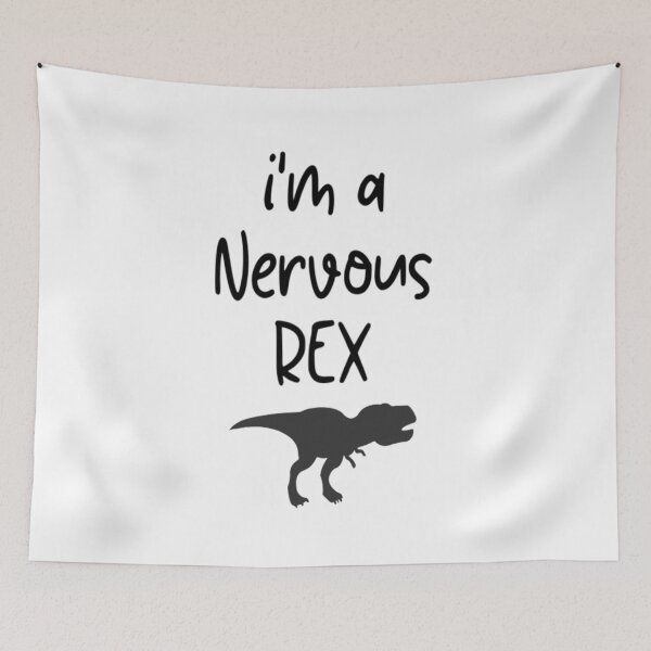 Item preview, I'm A Nervous Rex designed and sold by CatMonkStudios.