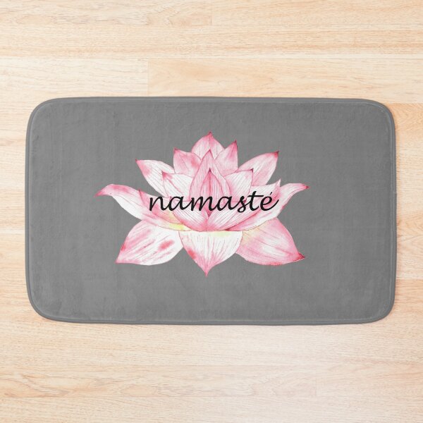 Item preview, Namaste, pink Lotus Flower designed and sold by latiendadearyam.