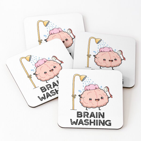 Item preview, Brain Washing Funny Anatomy Puns  designed and sold by punnybone.