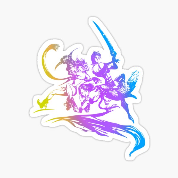 Final Fantasy X-2 Y R P Sticker