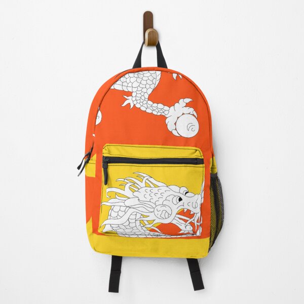 Item preview, Bhutan Flag T-Shirt Dragon Sticker designed and sold by deanworld.