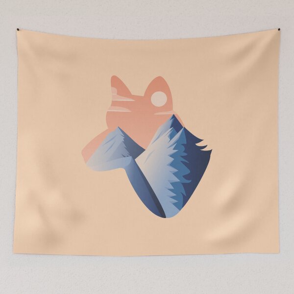 Item preview, Wolf Mountain Silhouette designed and sold by ImMelancholyKid.