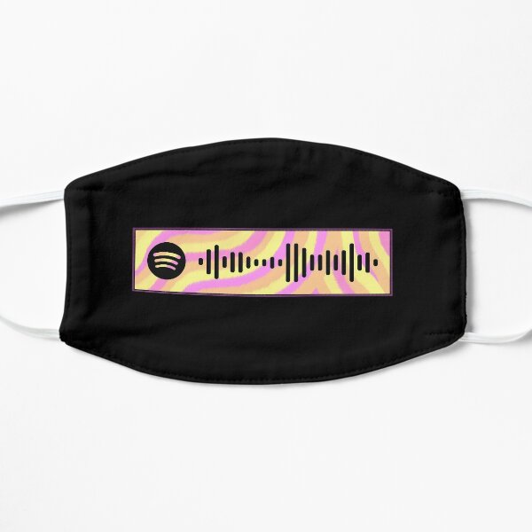 Spotify Code Face Masks Redbubble