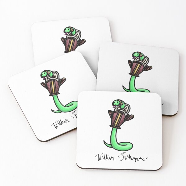 Item preview, William Snakespeare designed and sold by The Curly Redhead.