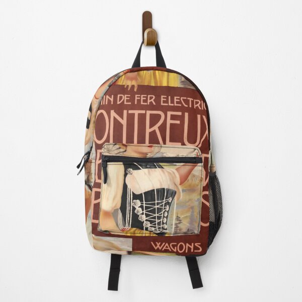 Item preview, Chemin Electrique MOB vintage travel poster designed and sold by stickart-marek.