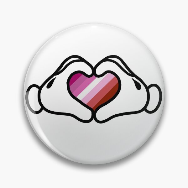 Item preview, Mickey Pride Hands Lesbian designed and sold by laurrenkelly.