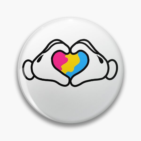 Item preview, Mickey Pride Hands Pansexual designed and sold by laurrenkelly.