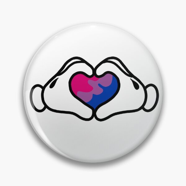 Item preview, Mickey Pride Hands Bisexual designed and sold by laurrenkelly.