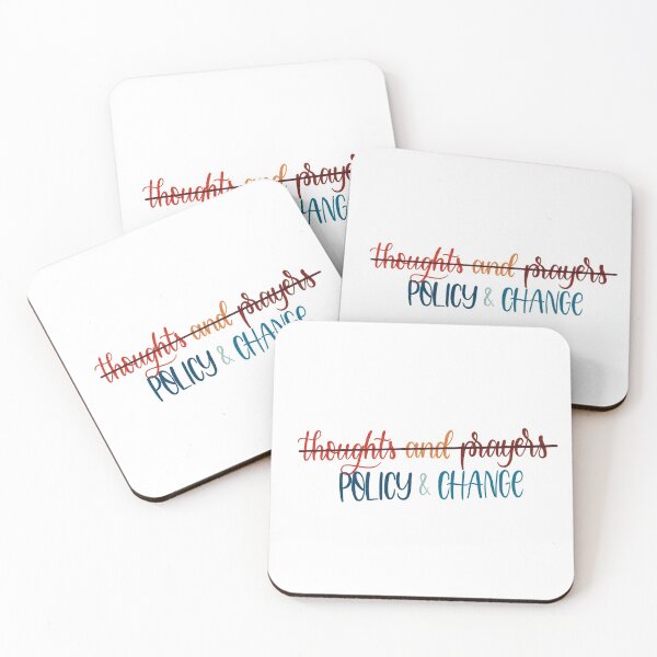 Item preview, Thoughts and prayers / policy and change designed and sold by tessaperry.
