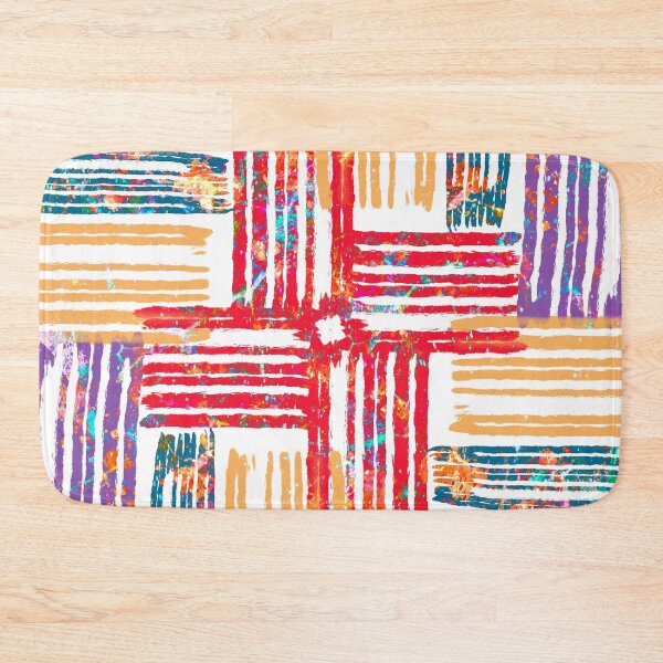 Item preview, “Warp And Weft” No.4 | Digital Abstract Pattern designed and sold by LiseHoltArt.