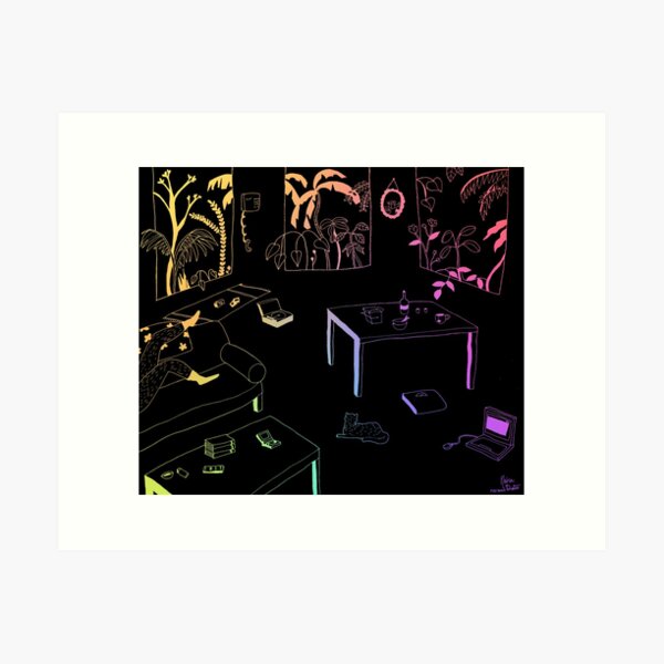 "Self Isolation" (2020) Art Print