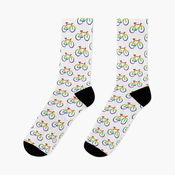 Item preview, Rainbow Pride Bike 3D (White Background) - LGBTQ+ designed and sold by Anaquin.