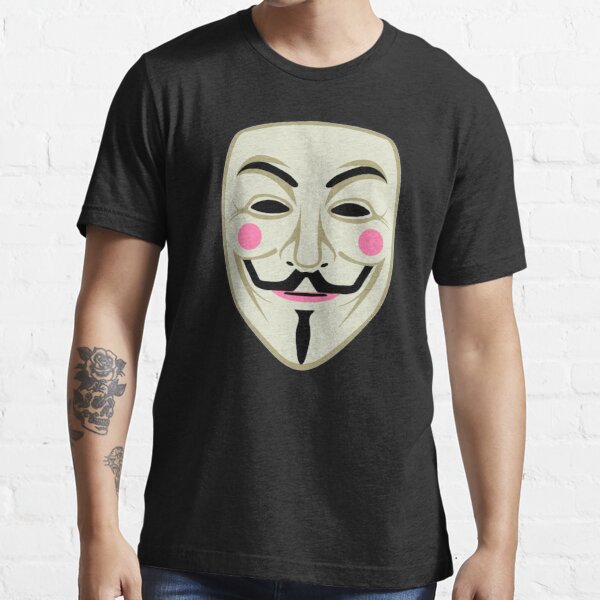 Anonymous mask logo Art Board Print for Sale by pardock