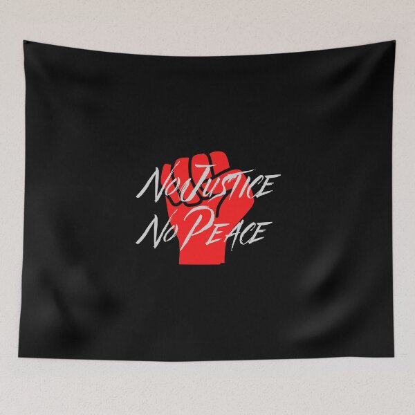 Item preview, No Justice No Peace designed and sold by PorcupineAndGun.