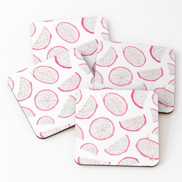Item preview, Cute Dragon Fruit Seamless Pattern - Watercolor Painting designed and sold by ShareYourFaith.