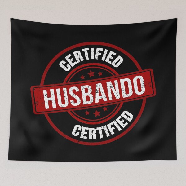 Item preview, Certified Husbando, Funny Gift For Husband designed and sold by DinoSpirit.