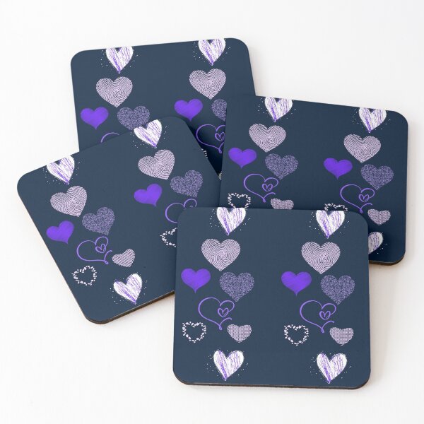 Item preview, Purple Reigns Supreme, Purple Is Key, Purple Lovers, Purple Heart, Heart Pattern, Lavender and Purple, Purple Reigns, Love Hearts  designed and sold by Londonluxie.