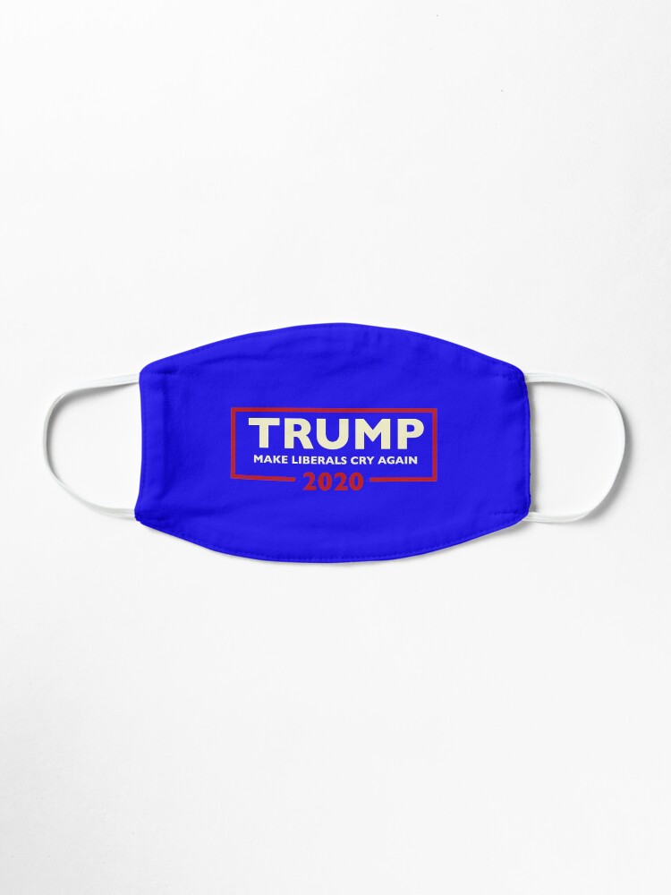 Alternate view of Donald Trump for President 2020 - Make Liberals Cry Again Mask