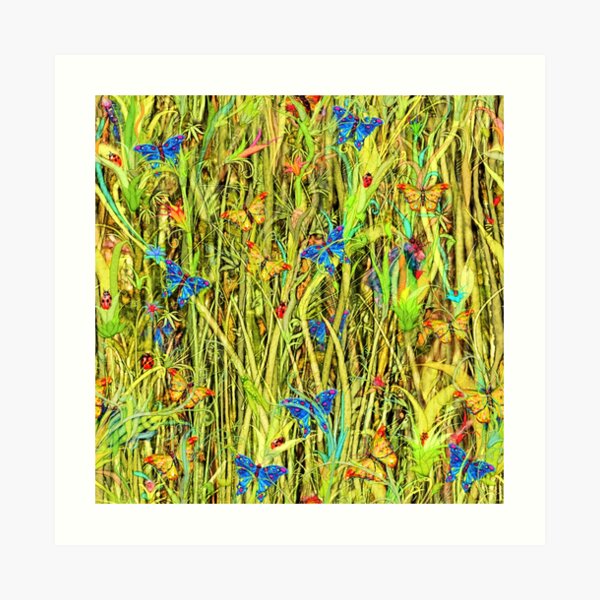 Qualias Butterflies Art Print