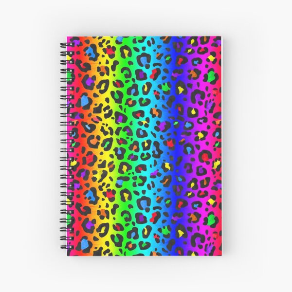 Item preview, Double Rainbow Leopard Print All Over Animal Pattern designed and sold by Bumblefuzzies.