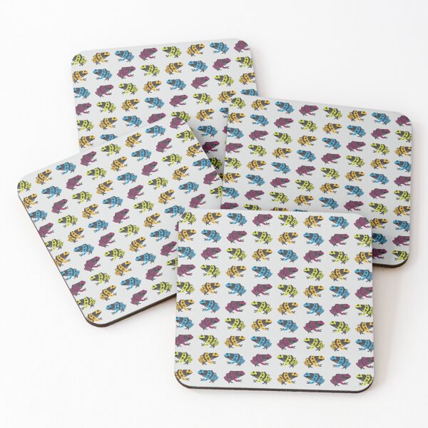 Aperçu de l'œuvre Poison Dart Frog Pattern créée et vendue par babybigfoot.