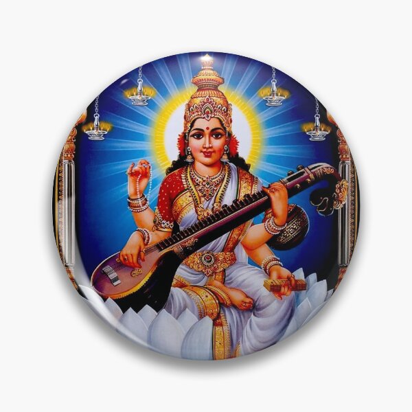 Item preview, Hindu Tirakita God of The Sarasvati Print designed and sold by posterbobs.